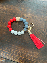 Load image into Gallery viewer, Beaded Key Ring Keychains