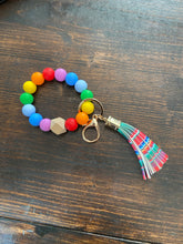 Load image into Gallery viewer, Beaded Key Ring Keychains