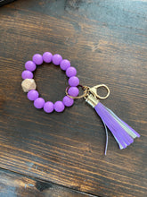 Load image into Gallery viewer, Beaded Key Ring Keychains