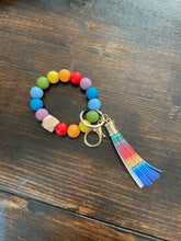 Load image into Gallery viewer, Beaded Key Ring Keychains