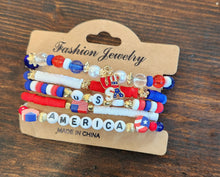 Load image into Gallery viewer, July 4th Braclet
