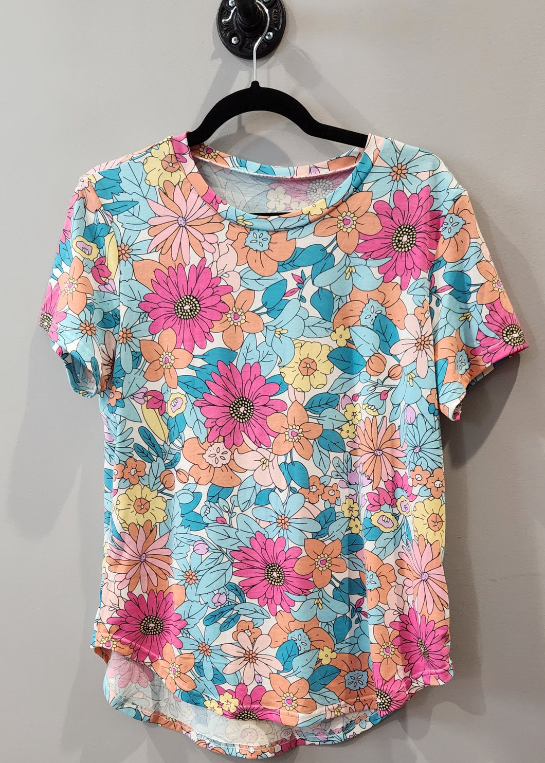 Short Sleeve Floral Tee