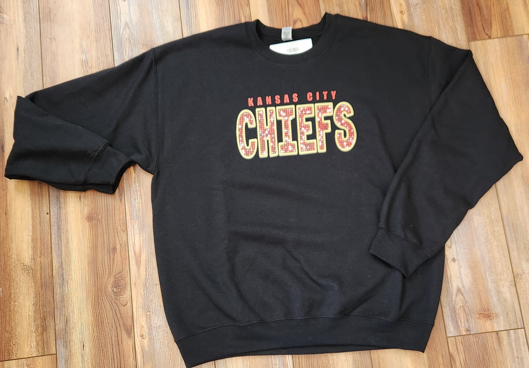 Kansas City Chiefs Sequins (faux)