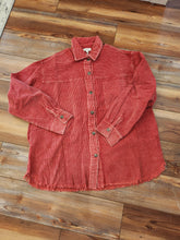 Load image into Gallery viewer, Oversized Corduroy Button Down Jacket
