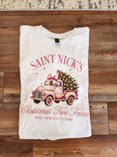 Load image into Gallery viewer, Saint Nick&#39;s Christmas Tree Farm T-Shirt

