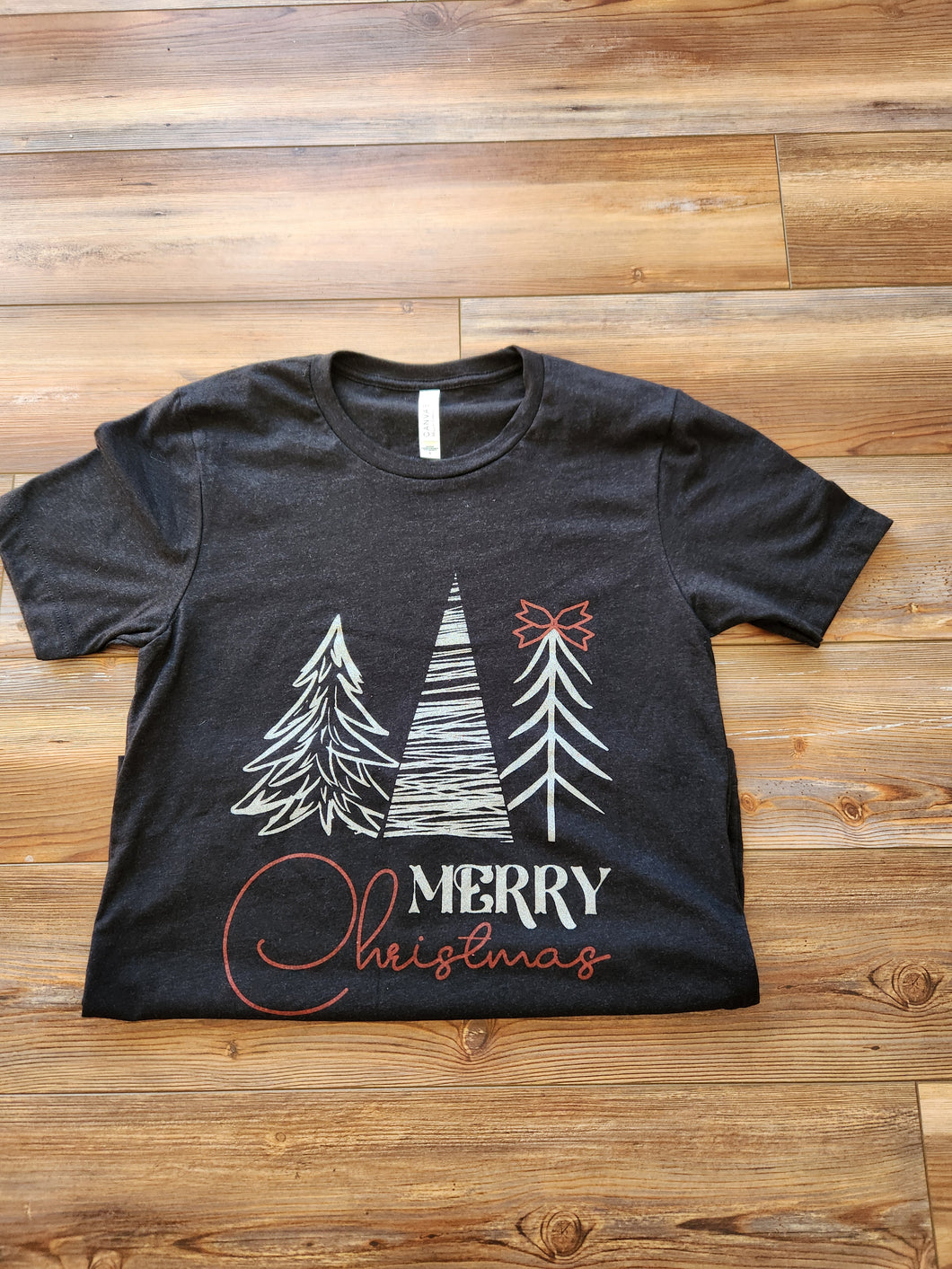 Merry Christmas Pine Tree T-shirt