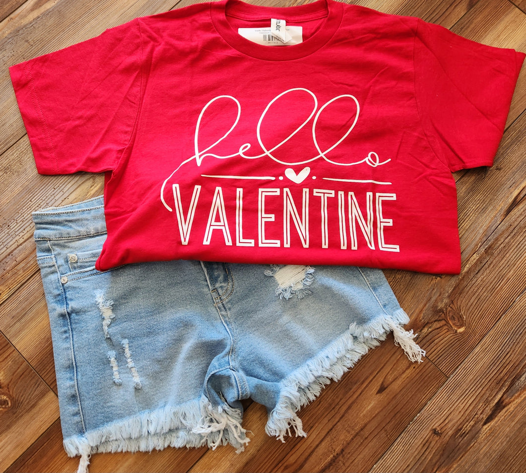Hello Valentine Short Sleeve