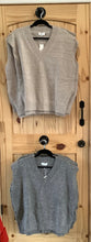 Load image into Gallery viewer, Oversized V neck Vest
