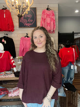Load image into Gallery viewer, Folded Sleeve Knit Top
