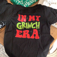 Load image into Gallery viewer, In My Grinch Era Kids Christmas Shirt
