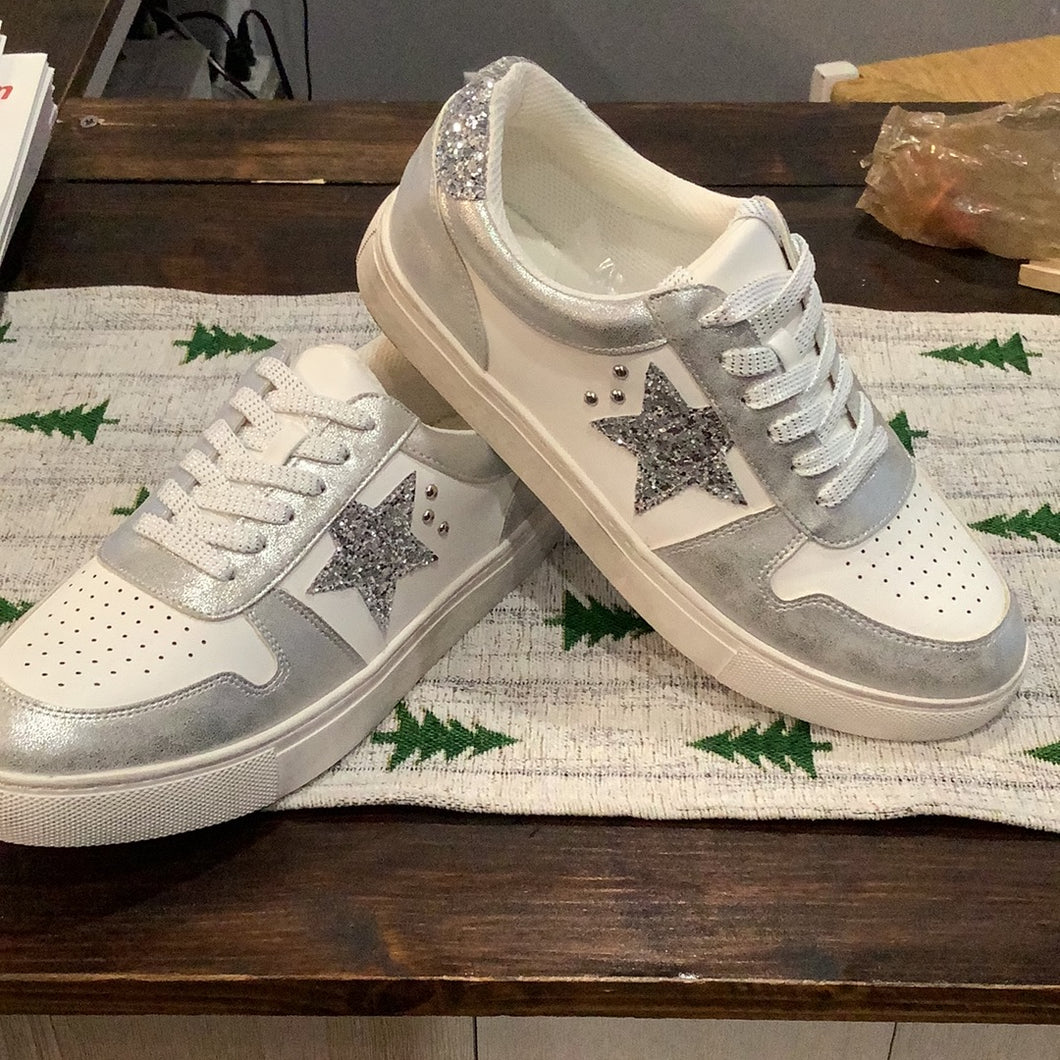 Constellation Silver Sneakers 