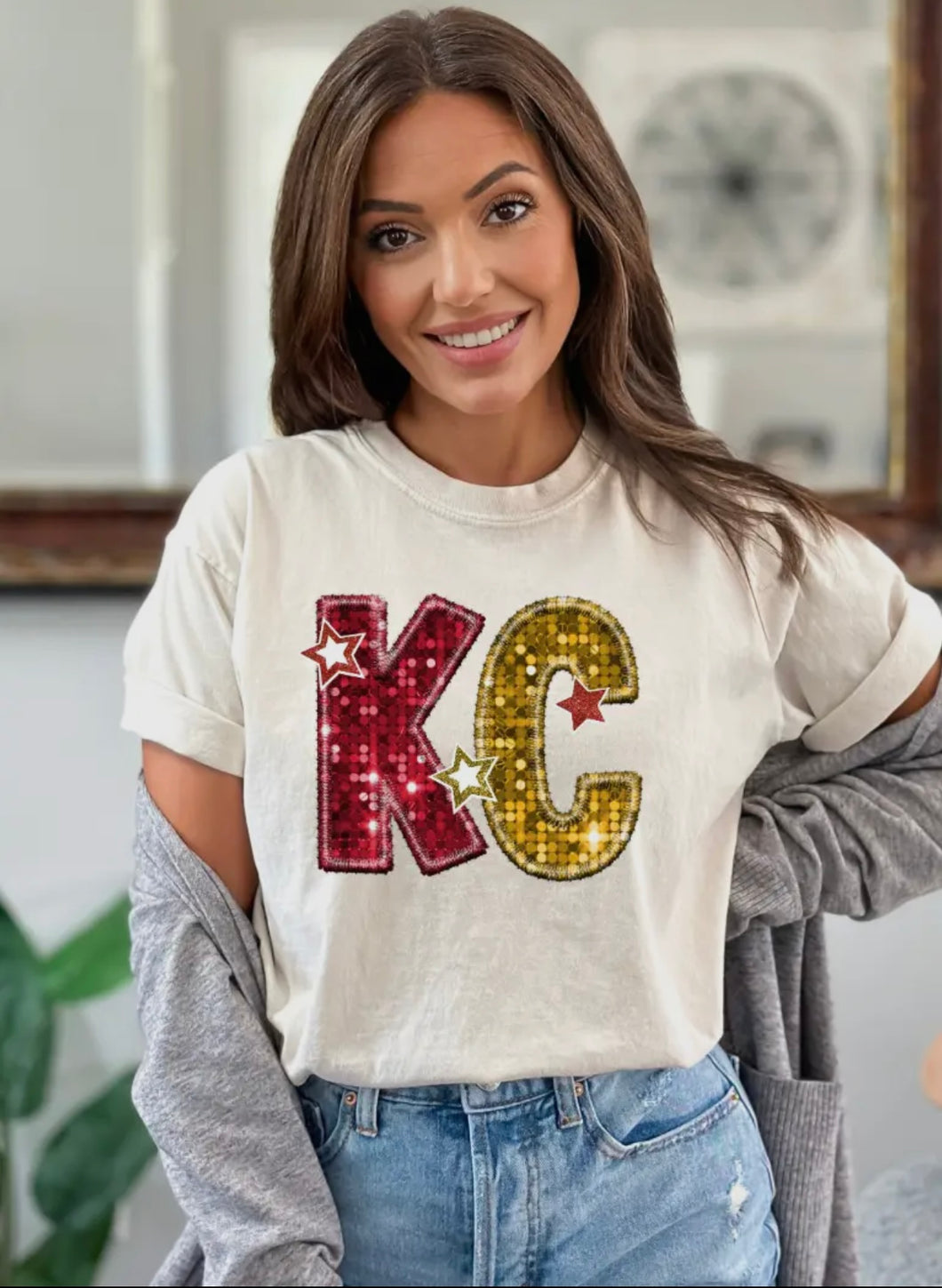 Kansas City Faux (not real) Sequins