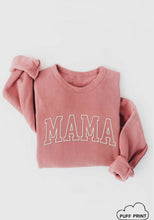 Load image into Gallery viewer, MAMA puff print graphic sweatshirt
