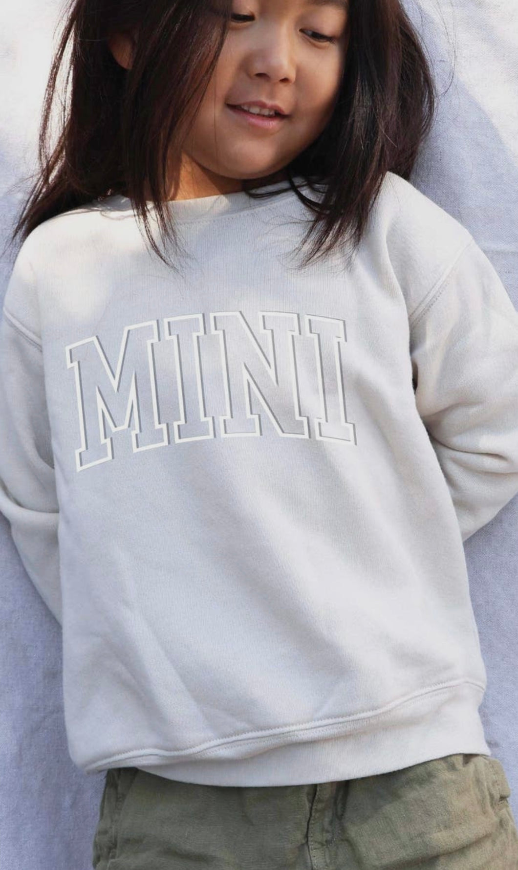 MINI puff print graphic sweatshirt