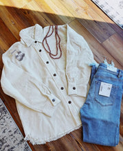 Load image into Gallery viewer, Oversized Corduroy Button Down Jacket
