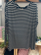 Load image into Gallery viewer, Piko Oversized Boatneck Long Sleeve
