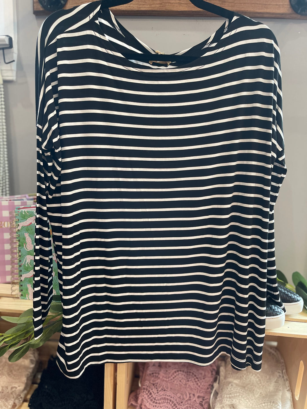 Piko Oversized Boatneck Long Sleeve