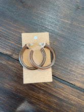 Load image into Gallery viewer, Resin Hoop Earrings
