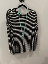 Load image into Gallery viewer, Piko Oversized Boatneck Long Sleeve
