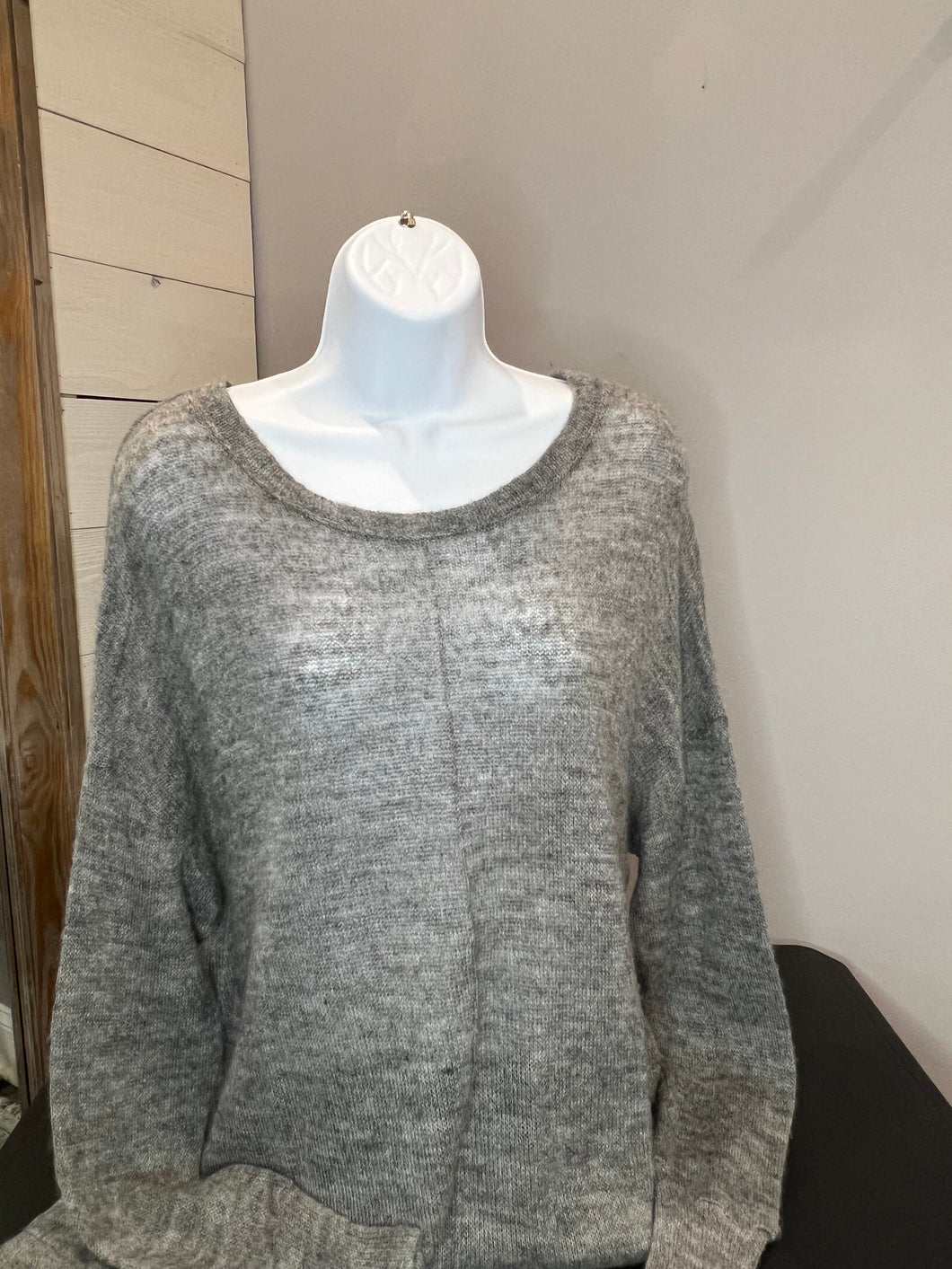 Grey  Light Weight Sweater