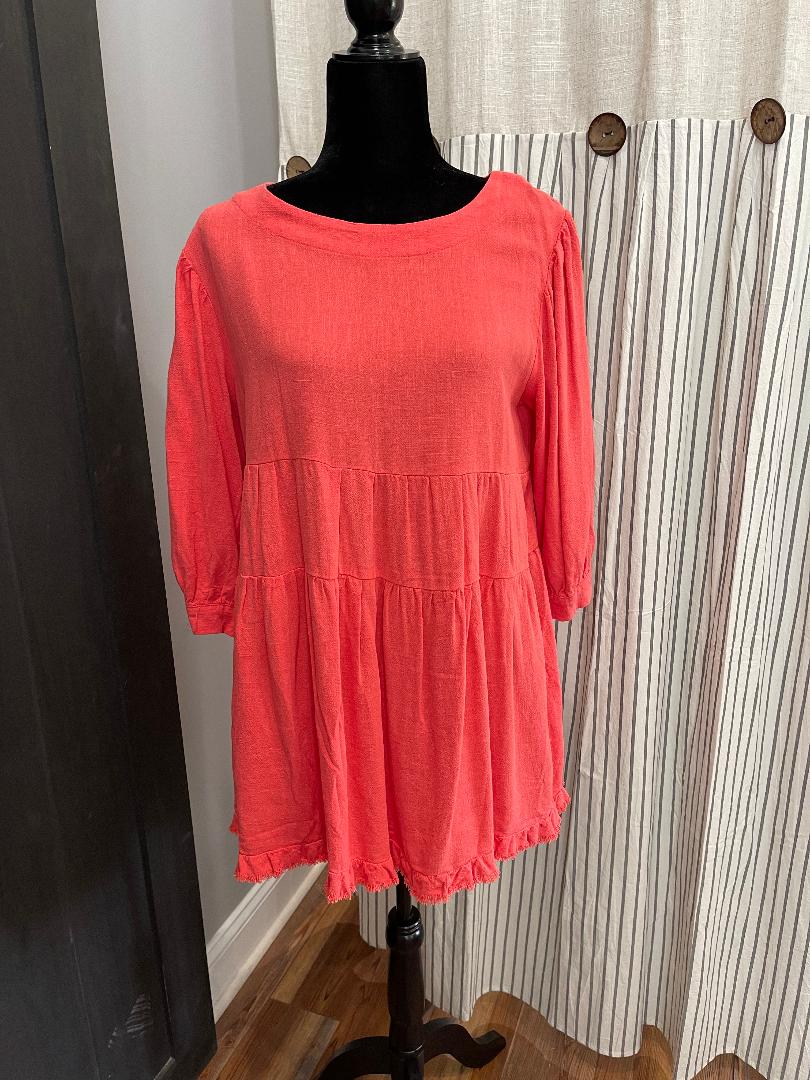 Coral tunic