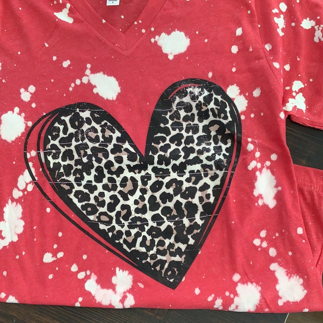 Short Sleeve V-Neck T Shirt