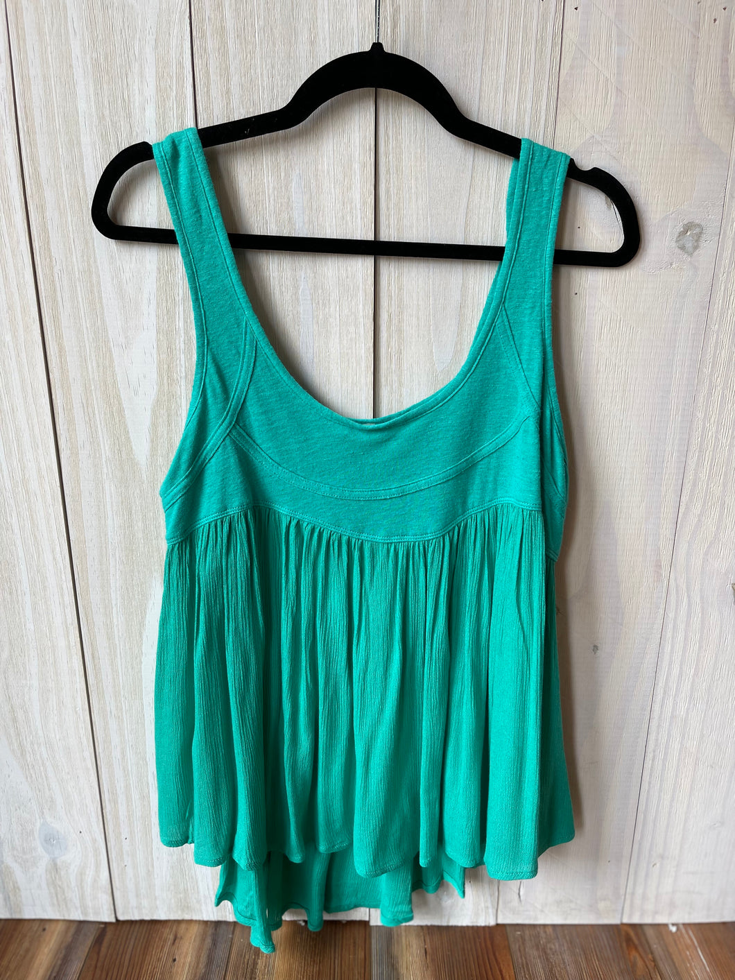 Sheer Sleeveless Tunic Top