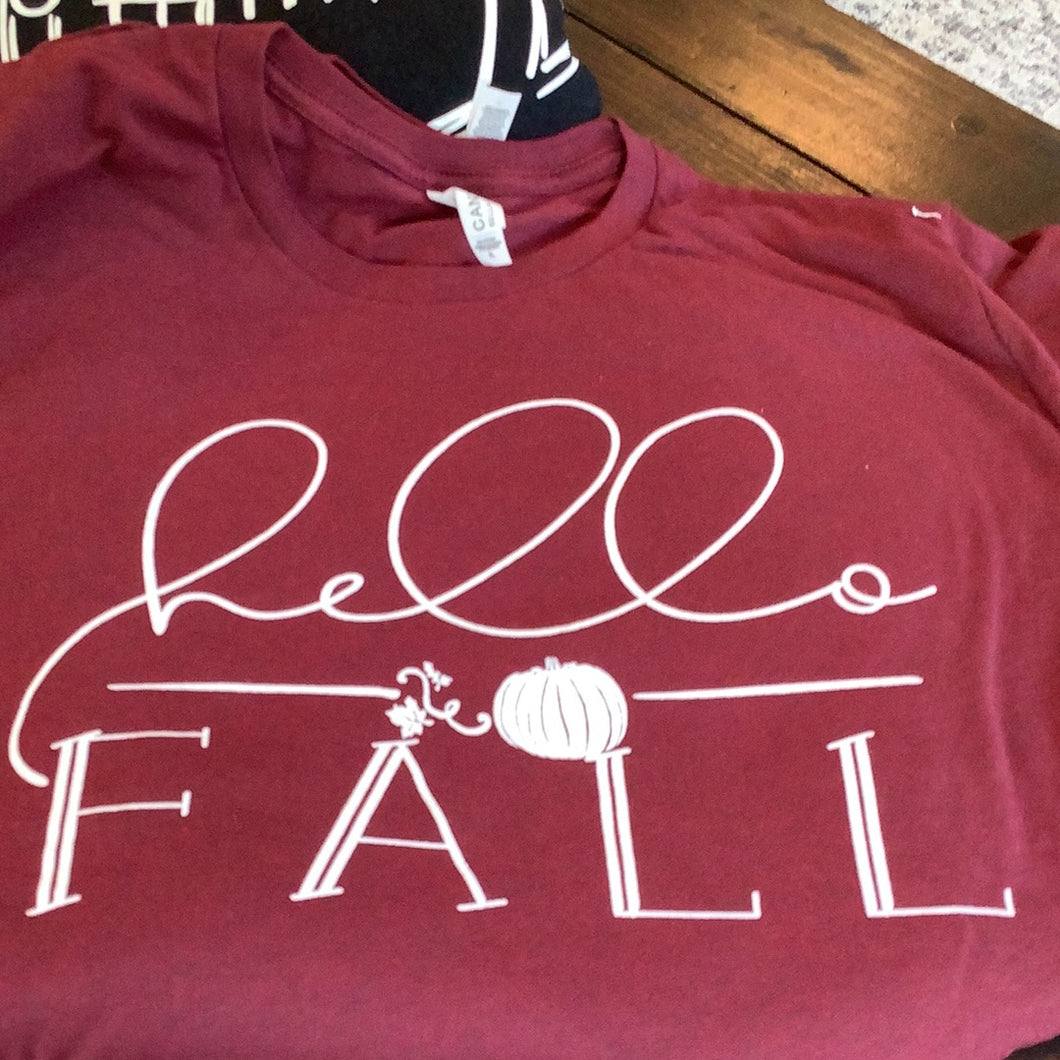 Hello Fall Tshirt