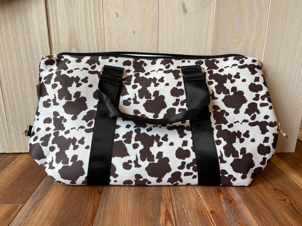 Jen & Co. Rory Cow Print Tote Bag